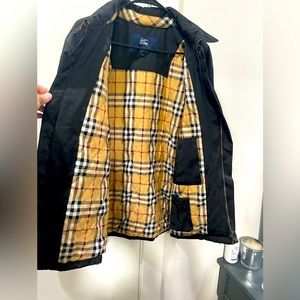 Vintage Burberry Nova Accented and Lined Jacket
